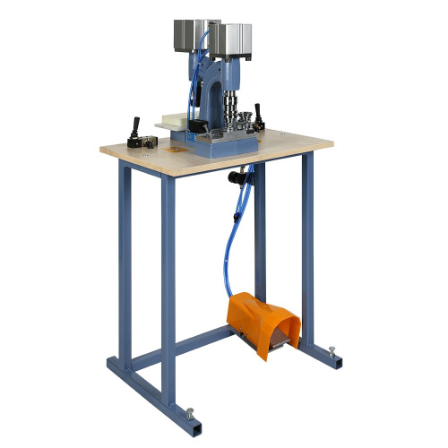  Пресс для обтяжки пуговиц двойной пневматический со столом D-3 Микрон  ТриКатушки