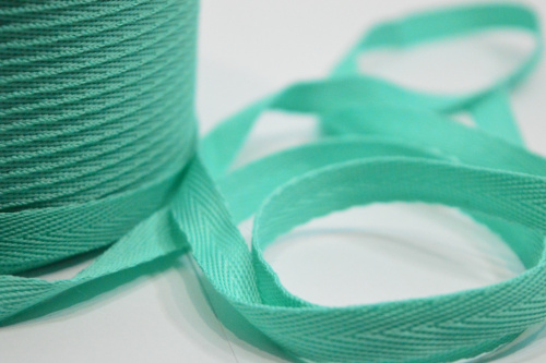  Лента киперная 10 мм. 100% п/э цв. 798/250 м Мятный  ТриКатушки