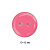 Пуговицы пластик CY 3233 20L-12,5мм,2 прок.цв.009 ярк.розовый(уп.1000 шт)