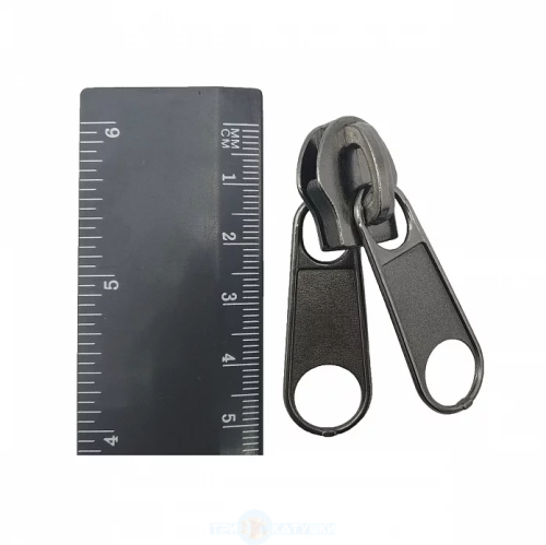  Бегунок для витой Т10 (2пуллера) галант., никель, (уп.250 шт.)  ТриКатушки