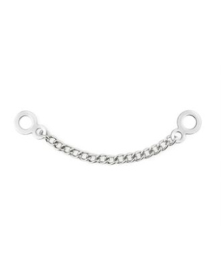  Вешалка-цепочка 6,0*9,0*1,6*90мм, цв.Никель (упаковка 10 штук) "Proknopka"  ТриКатушки