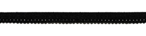  5635 черный резинка бельевая 8мм (намотка 144 ярда = 131,7 метра)  ТриКатушки