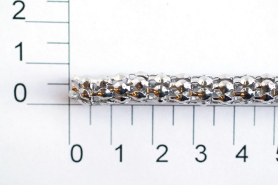  UX 0009СI цепь металл цв. nickel (упаковка 10 метров)  ТриКатушки