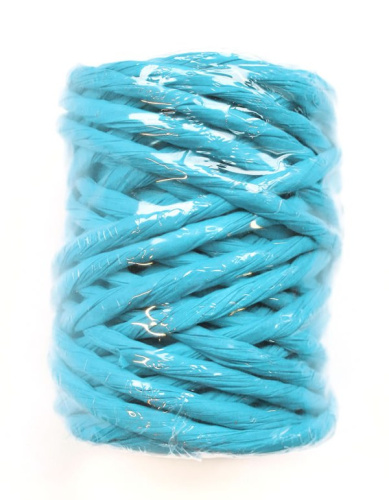  Шнур для упаковки "бумага" 5мм (упаковка 14 метров) цв. №15 темно-голубой  ТриКатушки