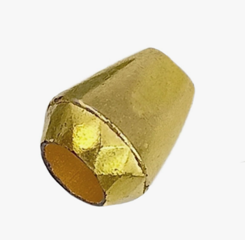  Наконечник для шнура (Колокольчик) арт.8422 цв.Золото (уп.50/1000шт)  ТриКатушки