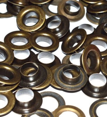  Люверсы №28 13мм нержавейка цв. Антик (уп 1000шт) NEW STAR  ТриКатушки