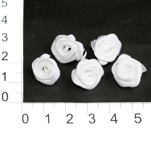  0703 цв.белый Пришивные элементы 15*15мм (упаковка 500 штук)  ТриКатушки