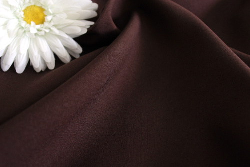  Ткань Габардин стрейч арт.1000 ,ш.150см., 270 гр/мп., №905 темно-коричневый  ТриКатушки