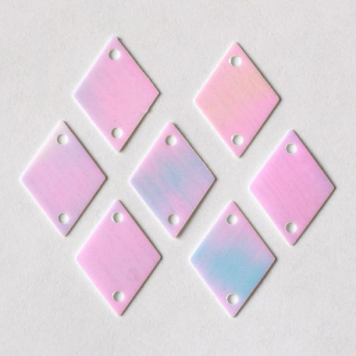  Пайетки россыпь "Ромб" 9х13мм (упаковка 100 грамм) цв.99  ТриКатушки