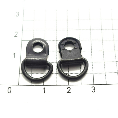 Петля обувная штамповка арт.10619 (уп.20шт.) цв.Оксид "Proknopka"  ТриКатушки