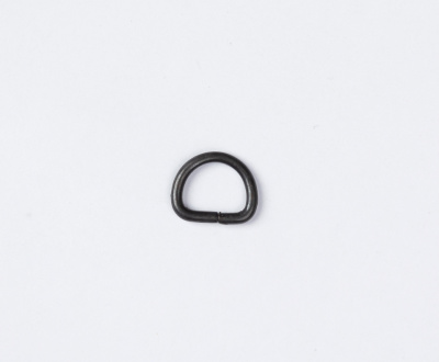  Полукольцо металлическое 10мм цв. Оксид  (фас.10/100/500/1000шт.)  ТриКатушки