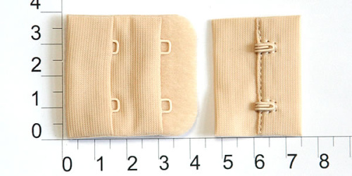  3/4 2х2 бежевый Застежки-крючки (упаковка 100 штук)  ТриКатушки