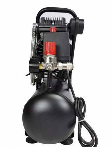  Бесшумный компрессор 6 л PG-602 проф серия /безмасляный.  ТриКатушки