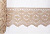 0629F бежевый кружево вязанное 60мм (намотка 20 ярдов = 18,3 метров)