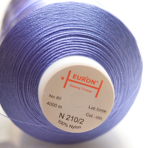  Высокопрочная нить Euron N 210/2 №60 4000м цв.2263  ТриКатушки