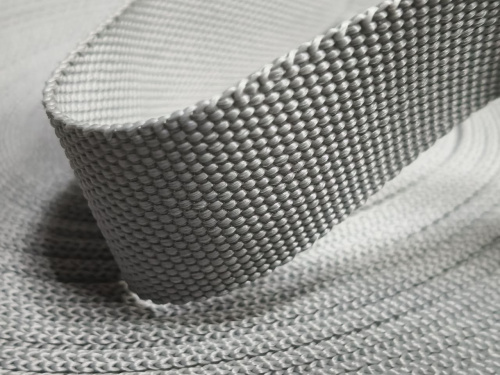  Стропа текстильная 30мм 14г/м цв .Серый №701 (310) (уп100м) Россия  ТриКатушки