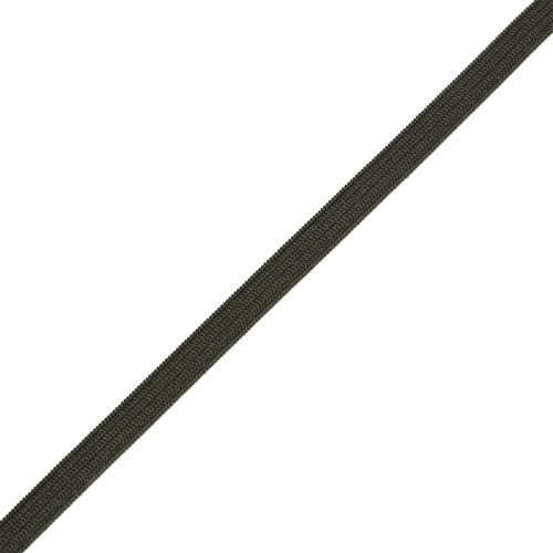  Резинка вязанная 8мм цв черный (уп 100/3000м)  ТриКатушки