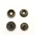  Кнопка 15мм №61 сталь цв. Антик (уп 720шт) Tals  ТриКатушки