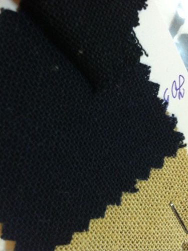  Лен костюмный 1066, цв. 705 темно-синий  ТриКатушки