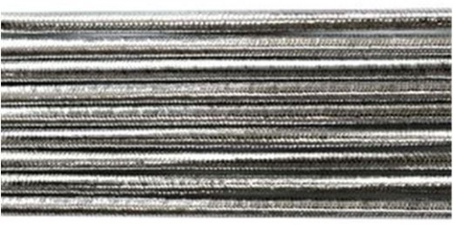  Резинка шляпная МН 2мм цв.№ серебро (200 метров)  ТриКатушки