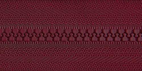  Молния Трактор Т5 1 зам 45 см №179 бордо (уп.50 шт.)  ТриКатушки