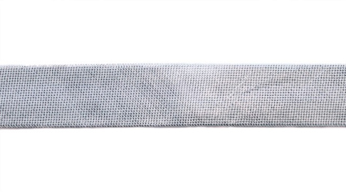  Косая бейка "МН" 15мм цв.№ серебро (упаковка 25 метров)  ТриКатушки
