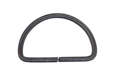 Полукольцо металлическое 25мм цв. оксид (уп.1000шт.)