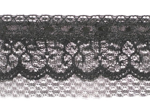  701 черный РЮШИ ширина 55мм (намотка 50 ярдов = 46 метров)  ТриКатушки