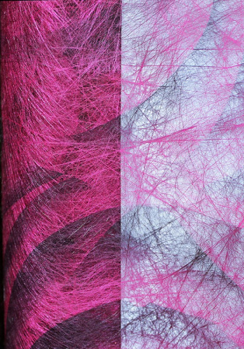  Паутинка "розы" в рулоне, ширина 50см, намотка 5 ярдов, цвет №06 малиновый  ТриКатушки