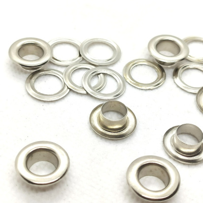  Люверсы №5 8мм сталь Никель (уп 1000шт) Tals(Турция)  ТриКатушки