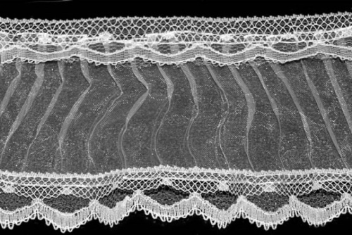  622 белый РЮШИ ширина 70мм (намотка 25 ярдов = 23 метров)  ТриКатушки