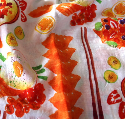  Ткань Поплин-жатка ПРИНТ арт. 2112 цв. 5  ТриКатушки