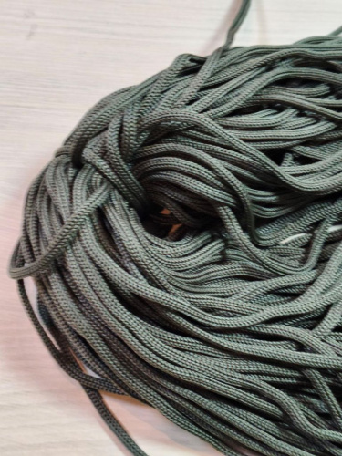  Шнур полипропиленовый 5мм (упаковка 100 метров) цв.05 хаки  ТриКатушки