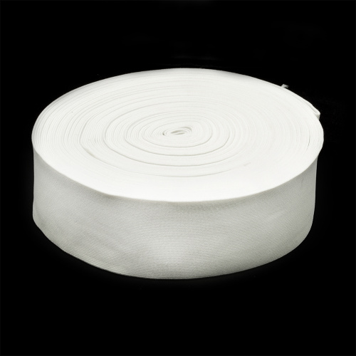  Резинка вязанная 60мм цв белая (уп 50/200м)  ТриКатушки