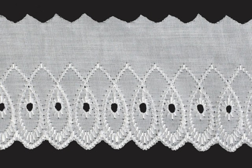  2090 цв.белый Шитье 2" 50мм (упаковка 15 ярдов = 13,7 метра)  ТриКатушки