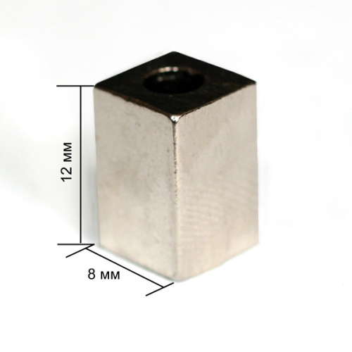  3037К никель концевик металл h=12мм (упаковка 500 штук)  ТриКатушки