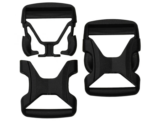  Фастекс (защелка-трезубец) FH-30 (30мм) цв.Черный РА (уп.10/100 шт)  ТриКатушки