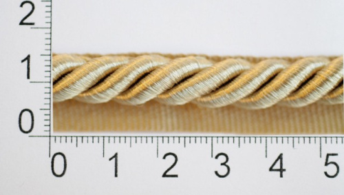  А-08-А10 (кант витой 08мм цв.св.золото.) уп.25м  ТриКатушки