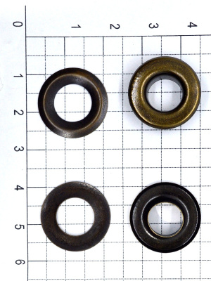  Люверсы №24 9мм НЕРЖ антик (уп 50 шт) "Proknopka"  ТриКатушки
