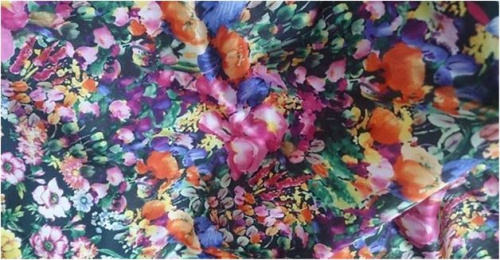  Атлас стрейч принт 2011, цв.106  ТриКатушки