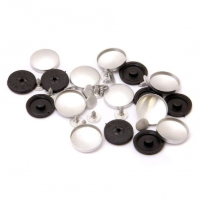  Заготовки для головных уборов с гвоздиком №32(20,5мм) верх сталь, низ пластик(упак.500 шт)  ТриКатушки