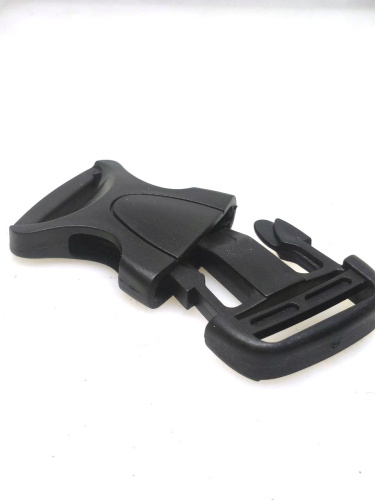  Фастекс (защелка трезубец) Ф130 (МУСКУЛ) ш.30 мм ПП цв.Черный (уп.10/100 шт.)  ТриКатушки