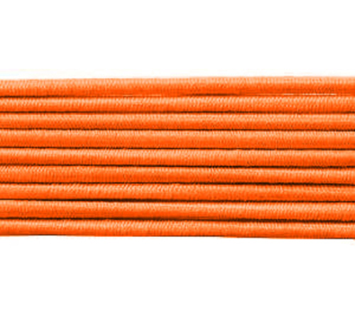  Резинка шляпная 2,5 мм №157 оранжевый (рул.100 м)  ТриКатушки