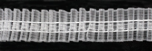  Тесьма шторная ТТ №020 20мм (упаковка 100 метров) buzgulu misine  ТриКатушки