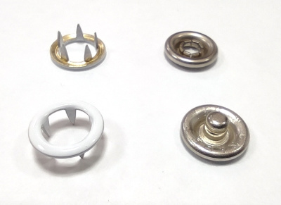  Кнопка 9,5мм рубашечная (кольцо) цв. S1654 уп.1000 шт.YKK  ТриКатушки