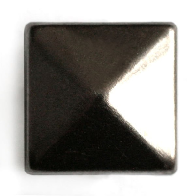  275-W черный никель 8,5*8,5мм Украшение на шипах "клепка" металл (упаковка 2000 штук)  ТриКатушки