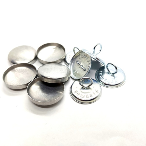  Заготовка для обтяжки пуговиц Presmak №32 (20,5мм) СТАЛЬ с УВЕЛИЧЕННЫМ ушком PR-KT 32 (уп 500шт)  ТриКатушки