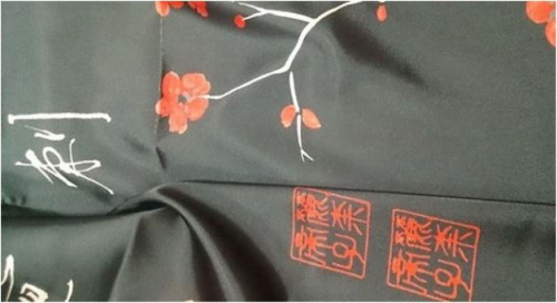  Атлас стрейч принт 2011, цв.83  ТриКатушки