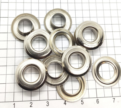  Люверсы №240 9мм сталь Никель (уп 1000шт) Tals(Турция)  ТриКатушки