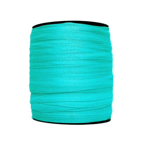  Лента киперная 10 мм. 100% п/э цв. 260/250 м Голубой  ТриКатушки